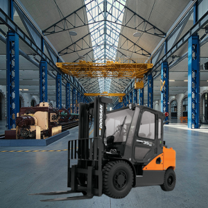 두산 3톤 디젤 좌식 지게차(표준형 모델) D30SE-9