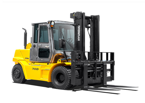 현대 5톤 디젤 중형 좌식 지게차 50DN-9VB
