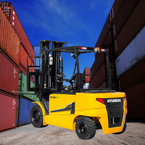 현대 4.5톤 전동 좌식 지게차 45B-9