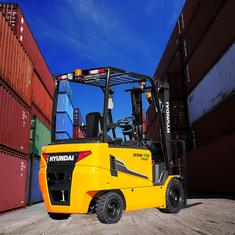 현대 2.5톤 전동 좌식 지게차 25B-9U