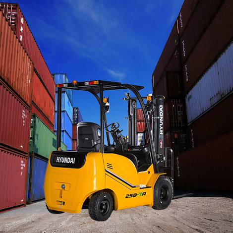 현대 3톤 전동 좌식 지게차 30B-7A