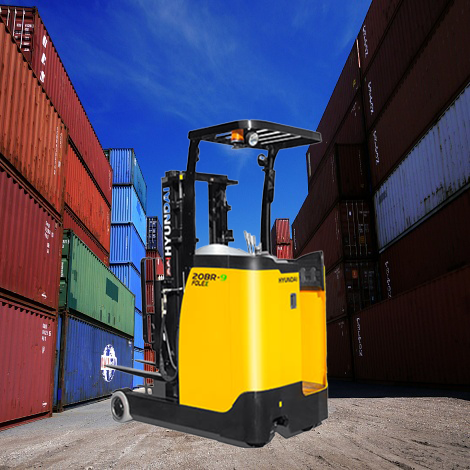 현대 1.8톤 전동 입식 지게차 18BR-9