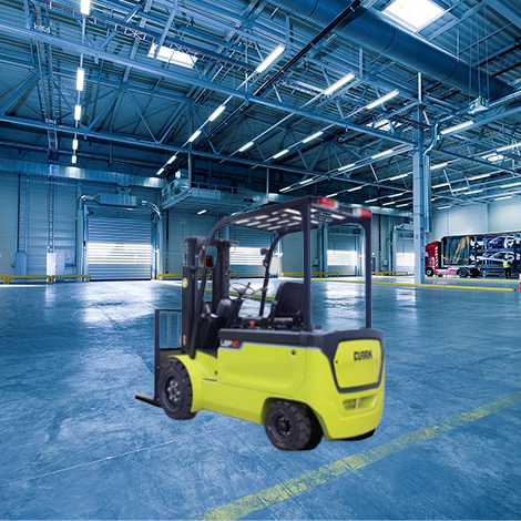 클라크 전동 지게차 LEP20s(2톤) 좌식/좌승식 보급형 안전인증(S마크)제품