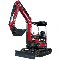 얀마(YANMAR) 3톤 미니 굴삭기 ViO35-6A PTO 페달형(전폭1,550mm) 자체중량(3,720KG) CAP SA-R적용