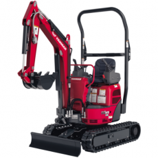 얀마(YANMAR) 1톤 미니 굴삭기 ViO12-2A(전폭830∼1,000mm) 자체중량(1,230KG) 옆 레버 굴삭기