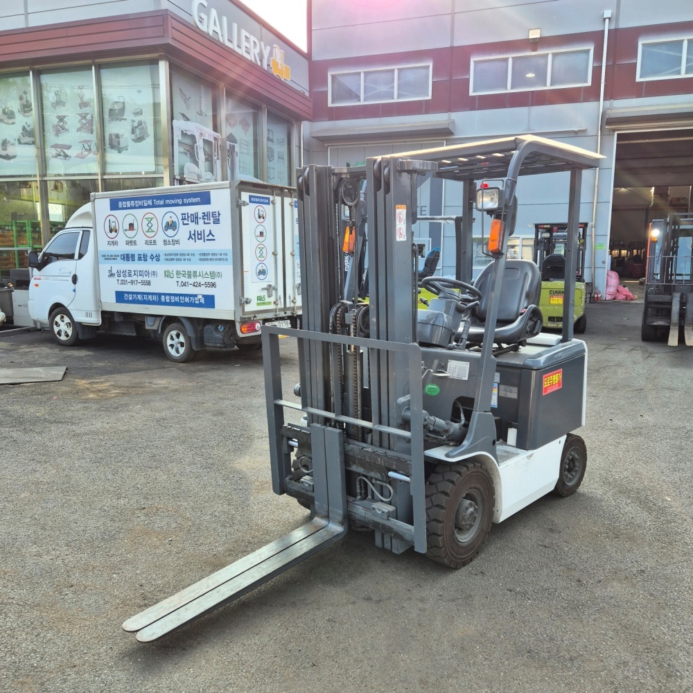 유니캐리어 전동 지게차 1.5톤 3단 4.3M S/S