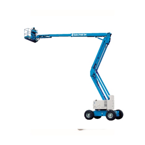 지니 20.1MZ 굴절식 고소작업대 Z-60 DC(227KG), JIB, 2WD 타이어 주행