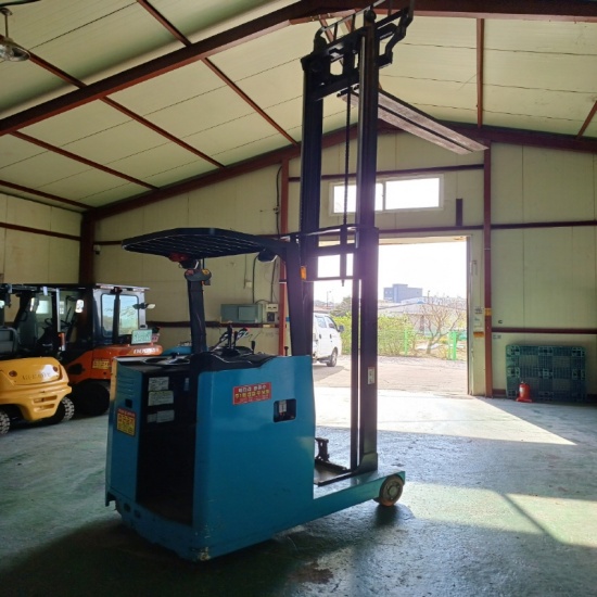 스미토모 1.5톤 입식 전동 지게차 61-FBR15SE 2단 마스트 4M인상 가능, 2022년 배터리