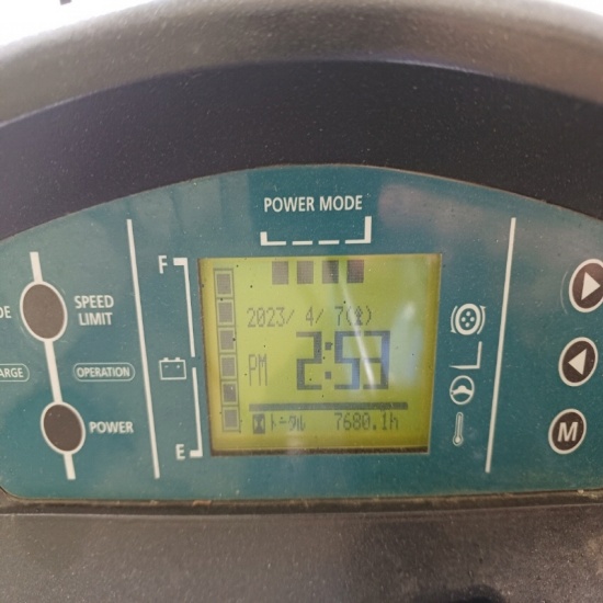 스미토모 1.5톤 입식 전동 지게차 61-FBR15SE 2단 마스트 4M인상 가능, 2022년 배터리