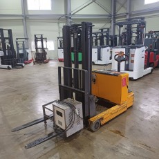수성 1.3톤 보행식 전동 지게차 SWR1300L EPS파워 핸들 모터 장착 2019년 10월식