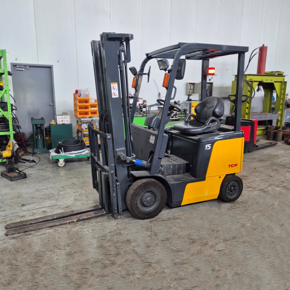 TCM 1.5톤 전동 지게차 FB15-7 3단 4.8M S/S