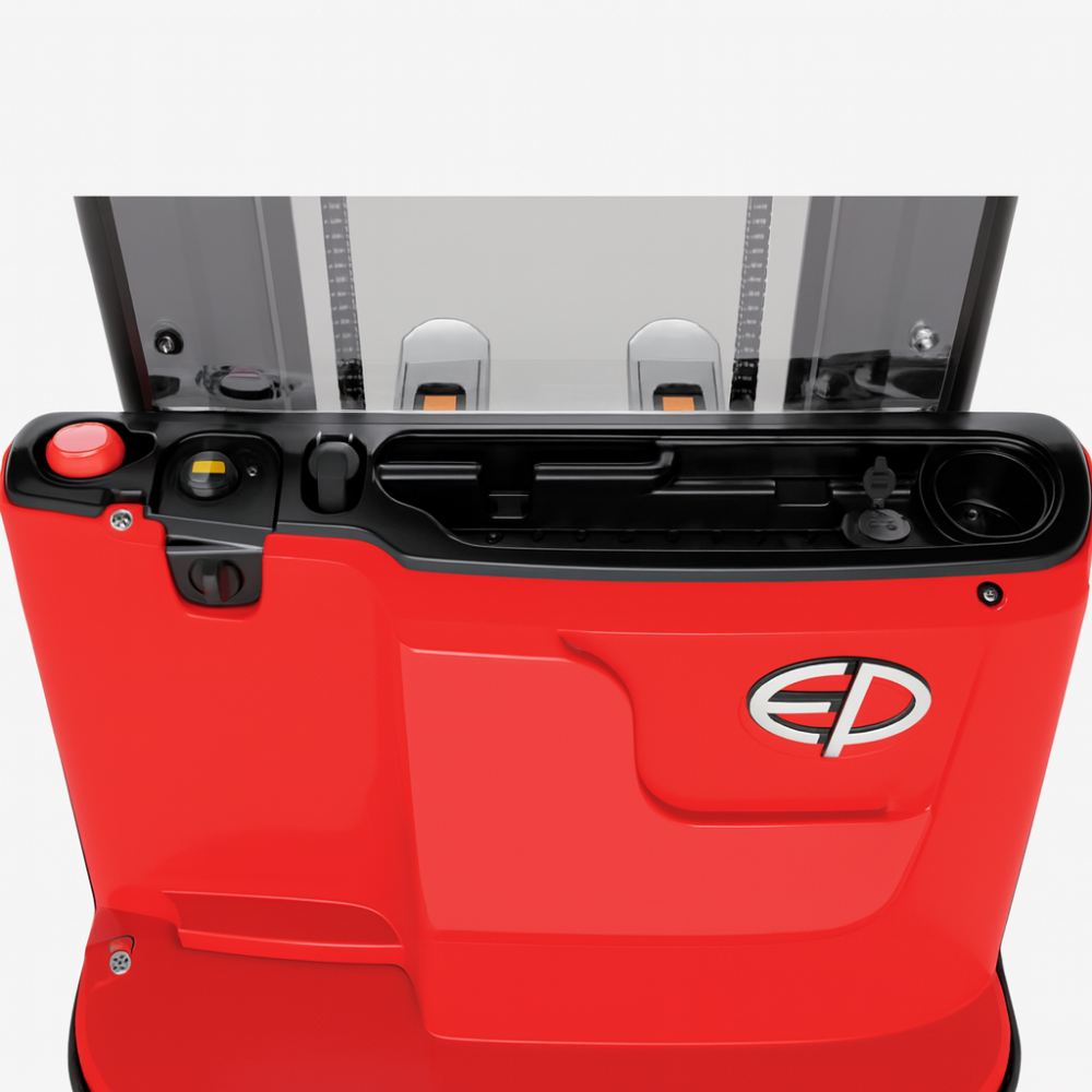 EP 1.2톤 전동 보행식 스태커 ESA121-D 스트래드 버전 고급형